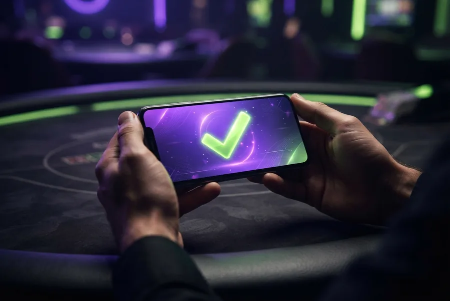 Illustratie: bevestiging in de bank-app